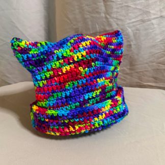 Rainbow "Cat" Hat