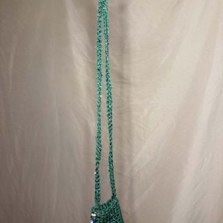 Green Vape Pouch with Neck Strap